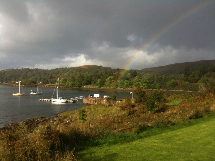 Spring Fever unloading alonside Artdoran's jetty.