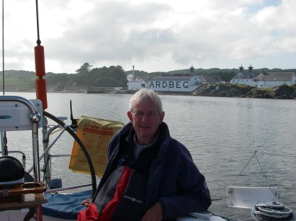 Peter at Ardbeg