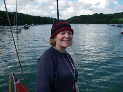 Chris as we get ready to leave for dinner ashore