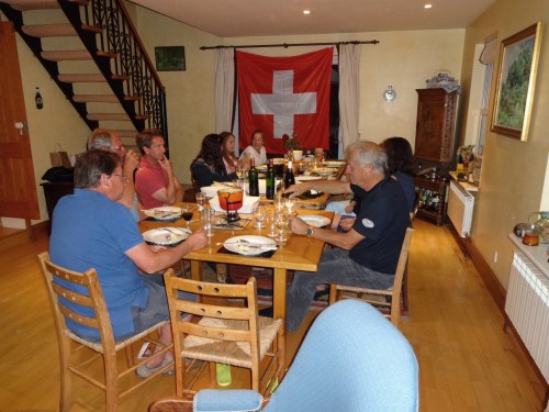 Swiss National Day - last year Baltimore, this year Sark.