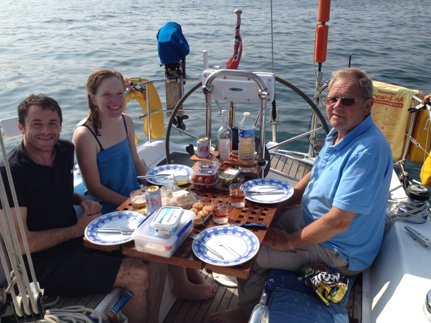 Lunch, Studland Bay