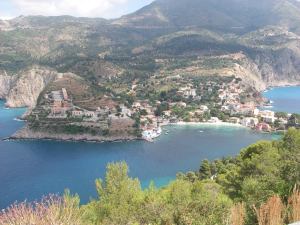 Assos, from the road up to the Venetian fort