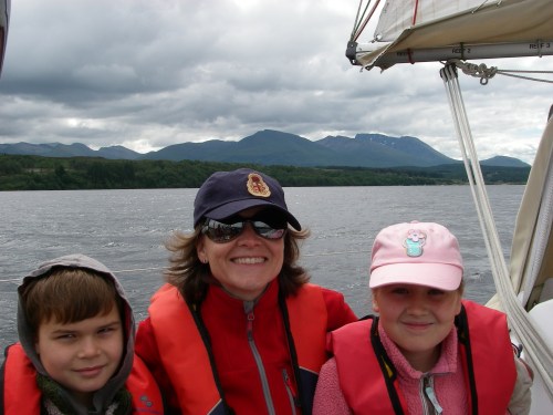 Cruising down Loch Lochy
