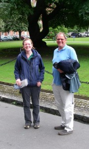 Georgia and Tony in Dublin
