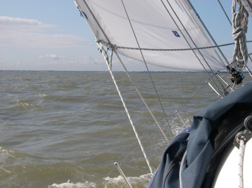 Walton just visible low on the horizon