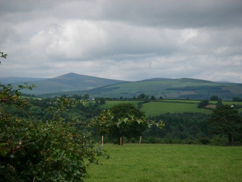 The view from near grandfather's farm