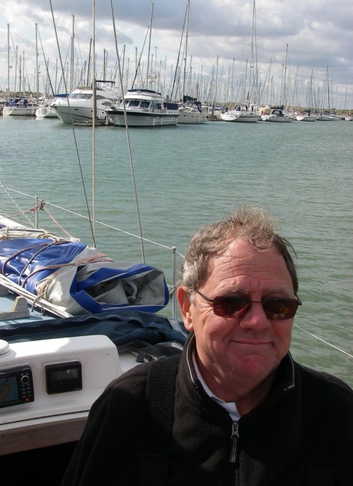 Tony in Titchmarsh Marina