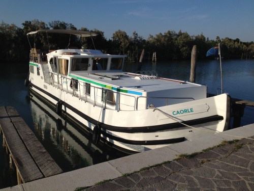Caorle, our 15 metre barge