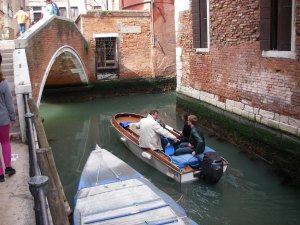 Shout as you approach a junction....