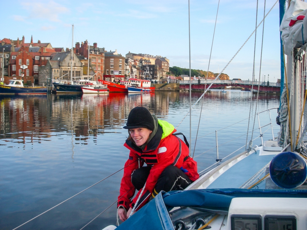 Whitby, waiting for bridge to open